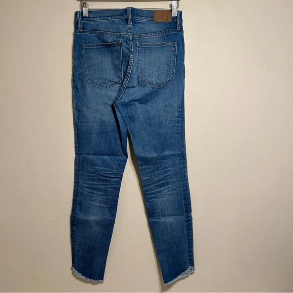 Madewell 10" High-Rise Skinny Jeans: Tulip-Hem Edition‎ Size 29 - Picture 2 of 9
